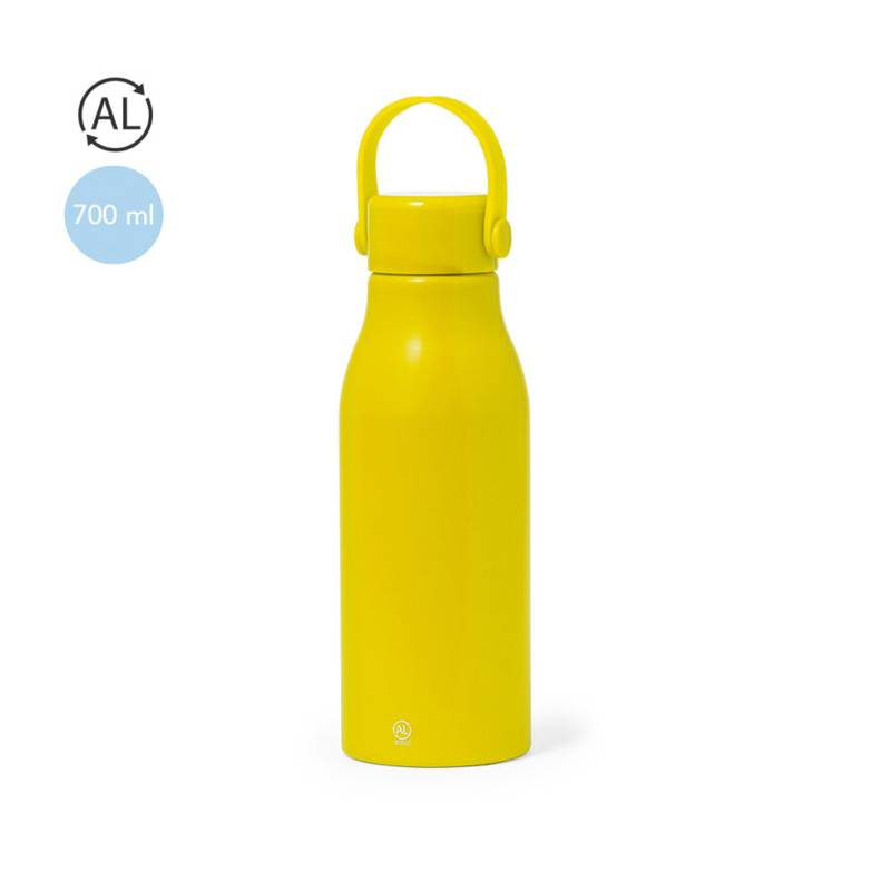 Yellow water bottle