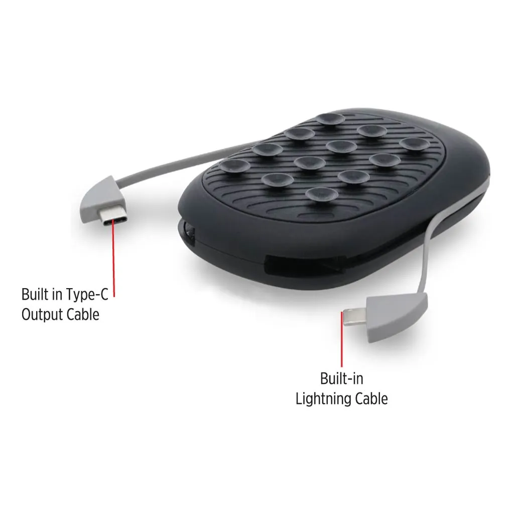KOVIN - @memorii 10000mAh Suction Power Bank With Light-Up Logo (1)