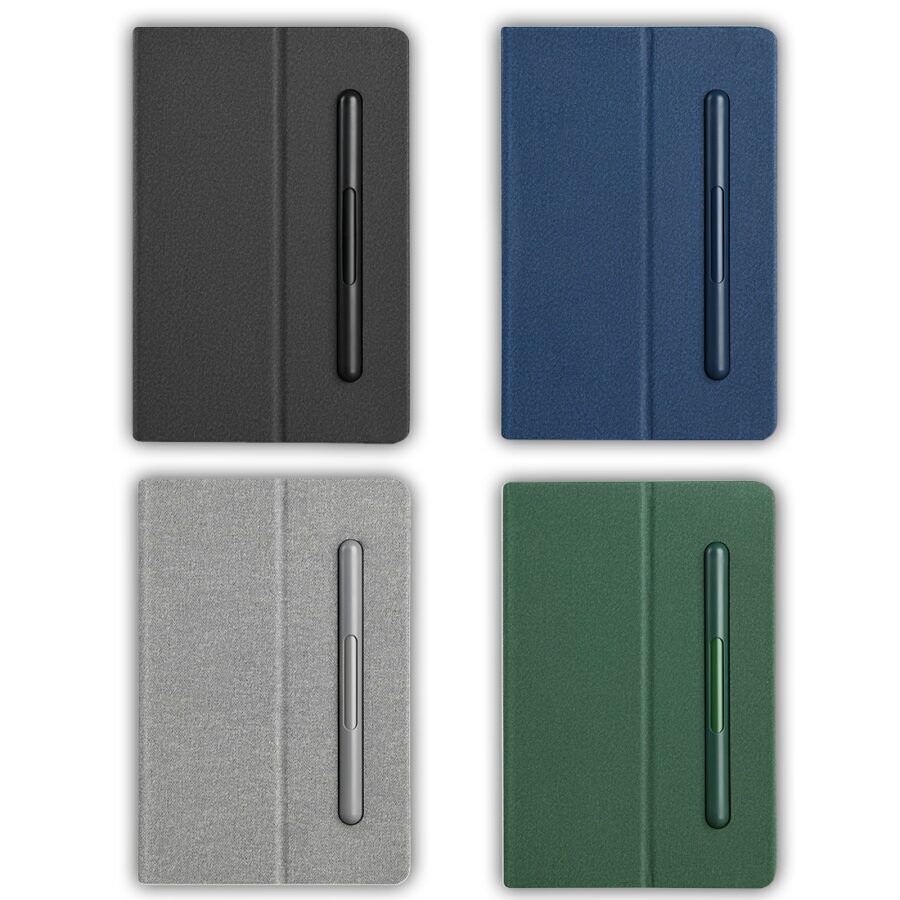 Black, green , grey and green A5 notebook option