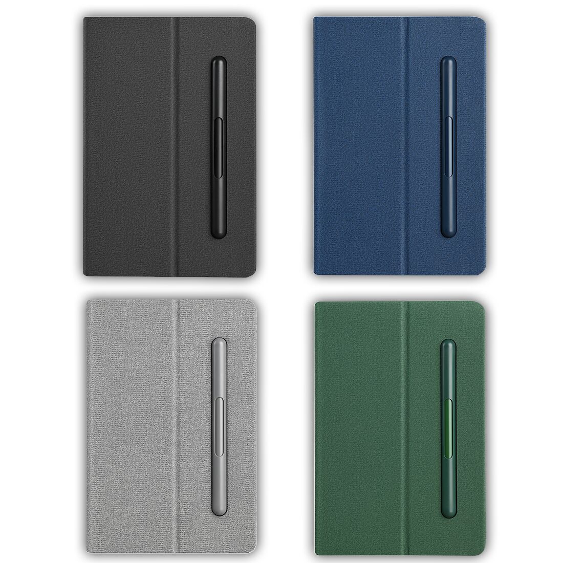 Black, green , grey and green A5 notebook option
