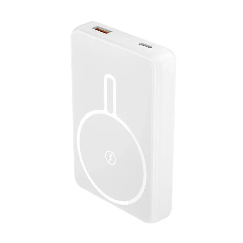 Tovuz - Giftology 10000 mAh Powerbank with Wireless Charger - White