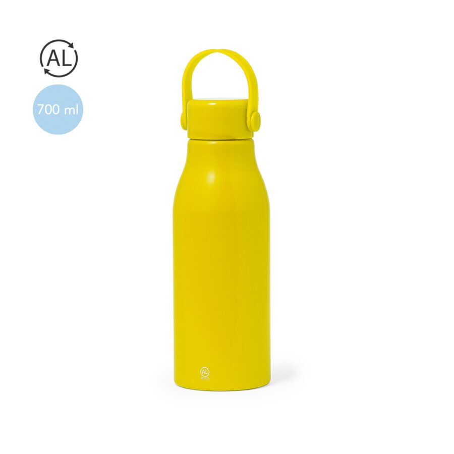 Yellow water bottle