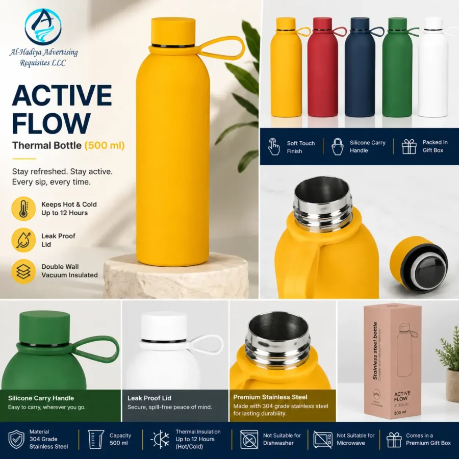 Active flow water bottle Thumbnail